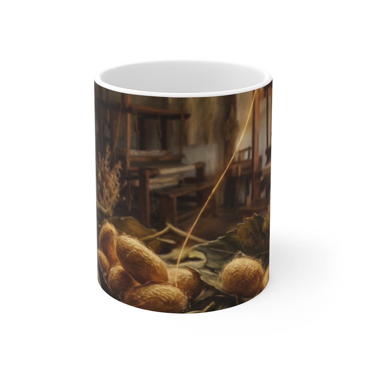 Mulberry Silk Cocoon — Mug