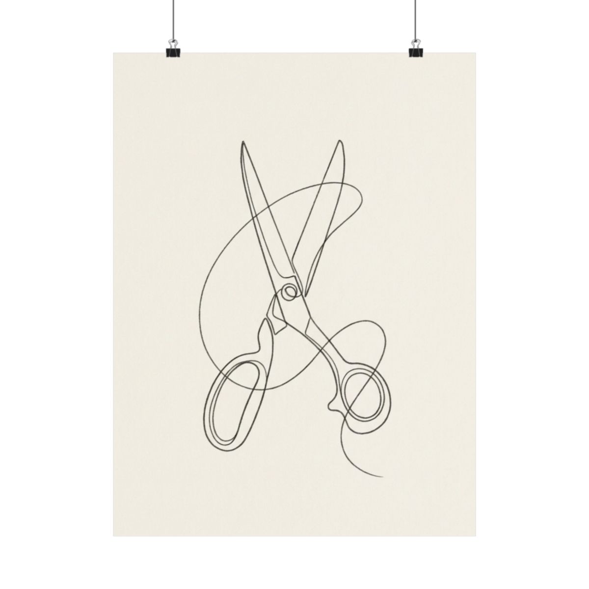 Shears & Thread — Poster