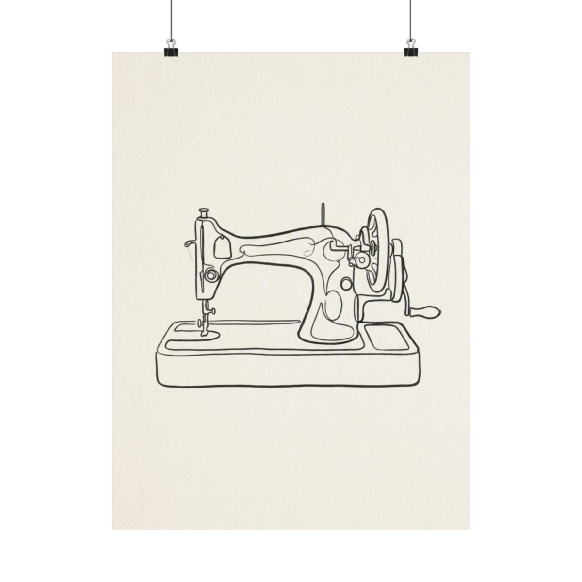 Stitch Machine — Poster