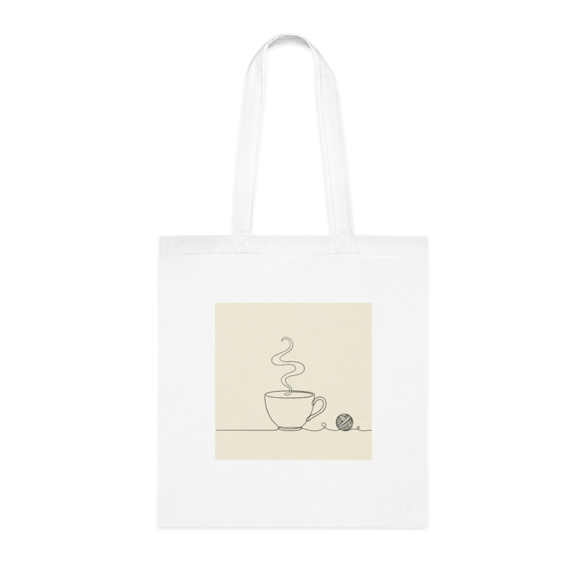 Tea & Yarn — Tote Bag