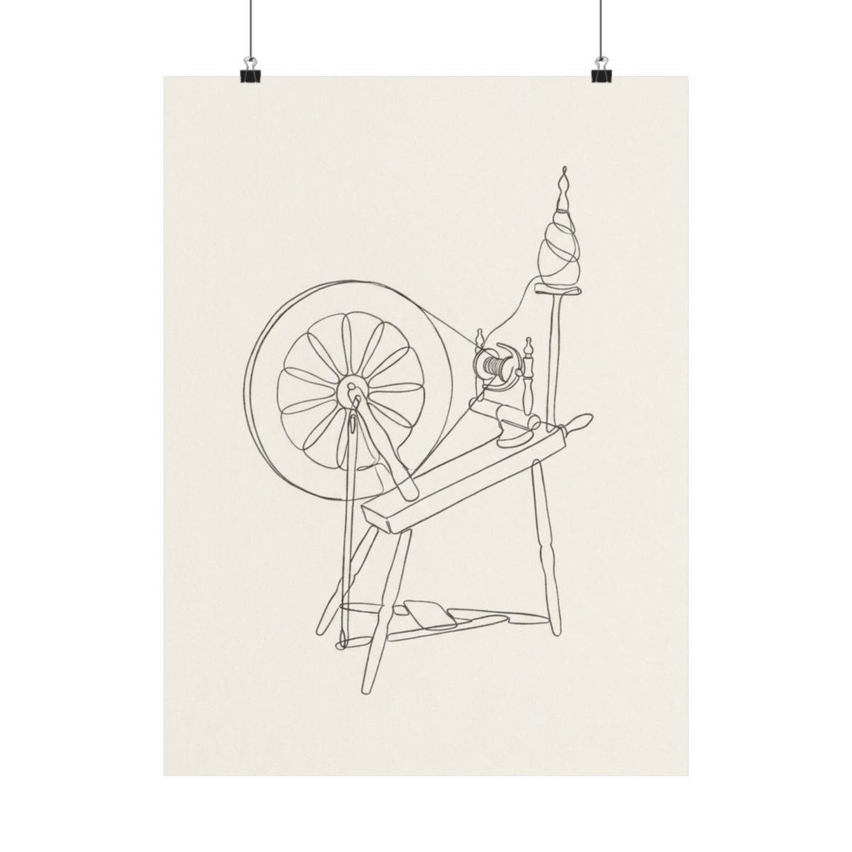 The Spinning Wheel — Poster