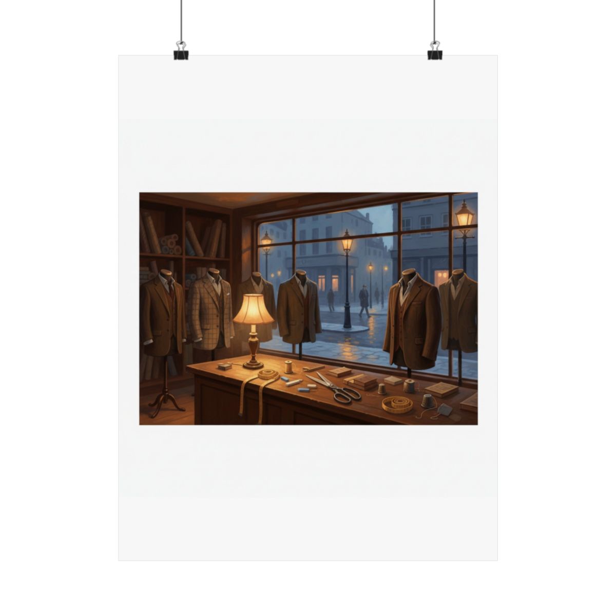 The Tailor's Window — Poster