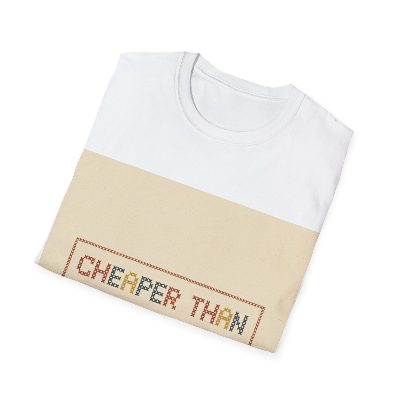Cheaper Than Therapy — White view