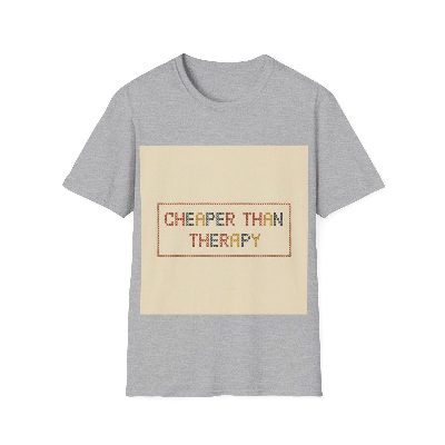 Cheaper Than Therapy — Sport Grey view