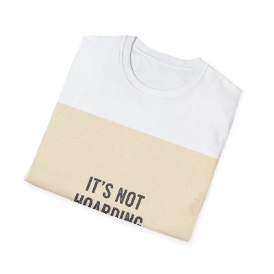 Curating, Not Hoarding — White view