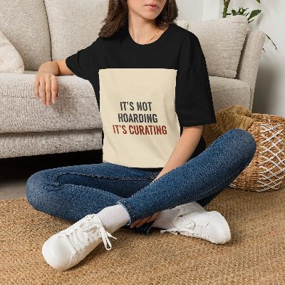 Curating, Not Hoarding — Black view
