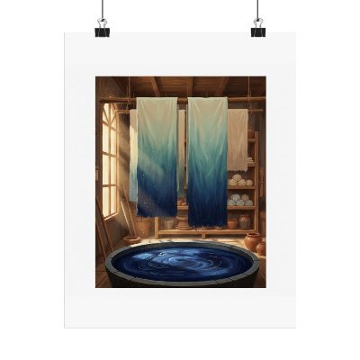 Indigo Vat — Poster — 11″ x 14″ view