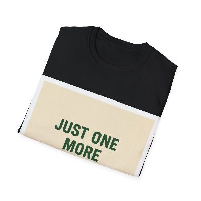 Just One More Row — Black view