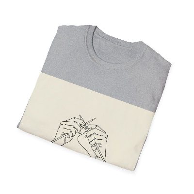 Knitting Hands — Sport Grey view