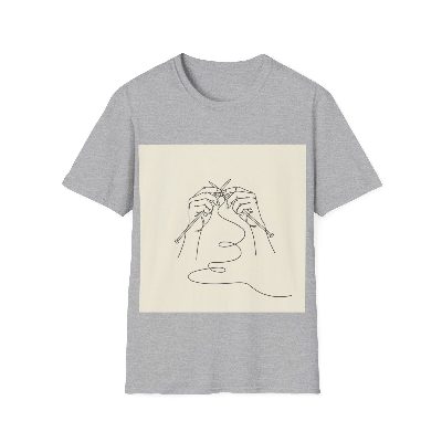 Knitting Hands — Sport Grey view