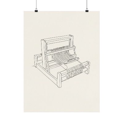 Loom in One Line — Poster