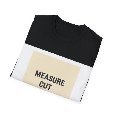 Measure, Cut, Swear, Repeat — Black view
