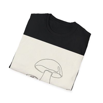 Mushroom & Spool — Black view