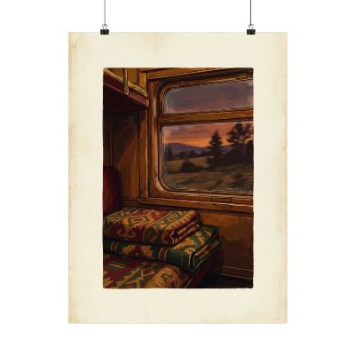 Night Train Textile — Poster