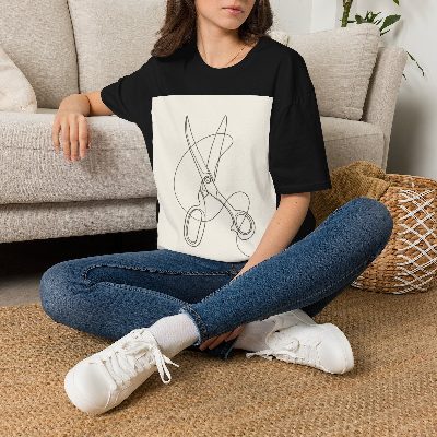 Shears & Thread — Black view