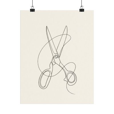 Shears & Thread — Poster — 11″ x 14″ view