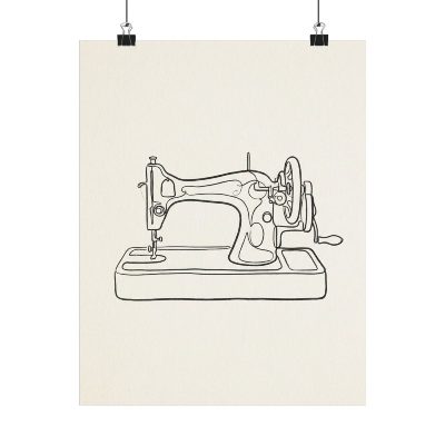 Stitch Machine — Poster — 11″ x 14″ view