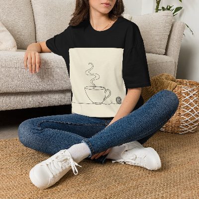 Tea & Yarn — Black view