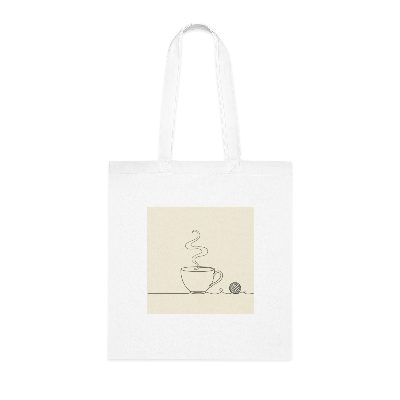 Tea & Yarn — Tote Bag