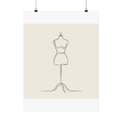 The Dress Form — Poster