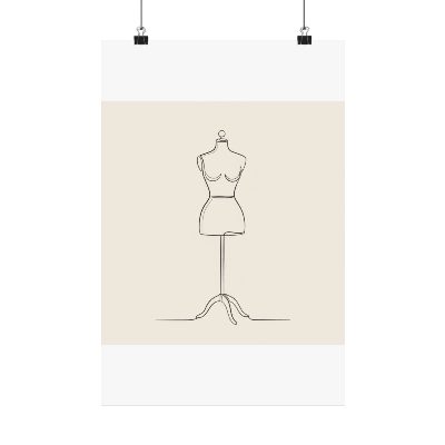 The Dress Form — Poster — 12″ x 18″ view