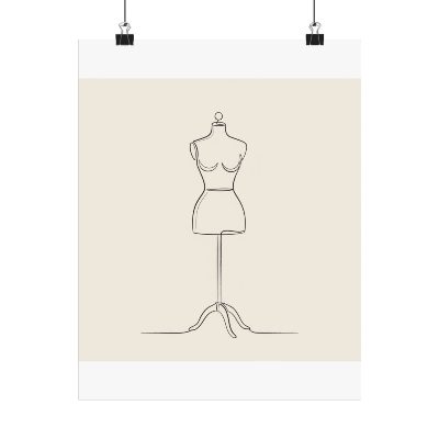 The Dress Form — Poster — 11″ x 14″ view