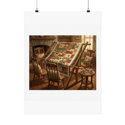 The Quilting Frame — Poster