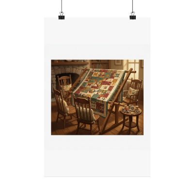 The Quilting Frame — Poster — 12″ x 18″ view