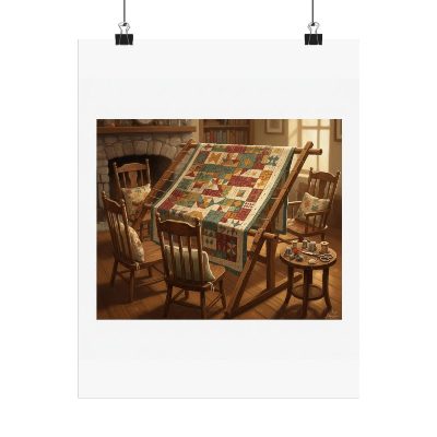 The Quilting Frame — Poster — 11″ x 14″ view