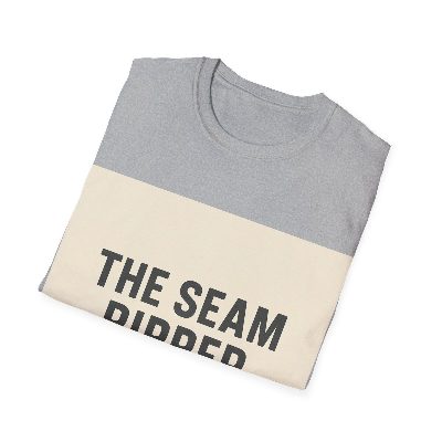 The Seam Ripper Is My Therapist — Sport Grey view