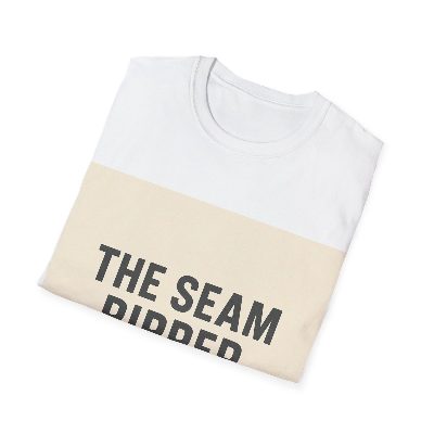 The Seam Ripper Is My Therapist — White view