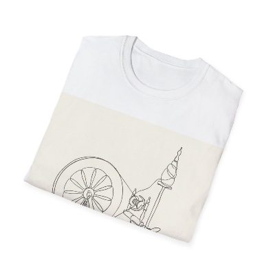 The Spinning Wheel — White view