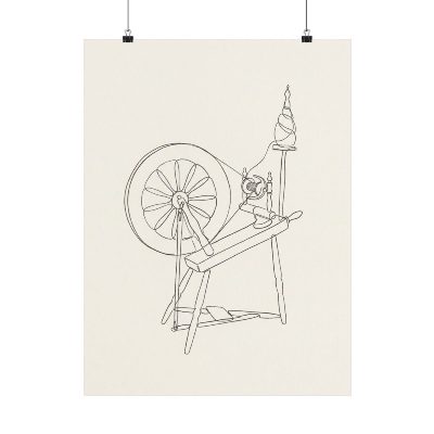 The Spinning Wheel — Poster