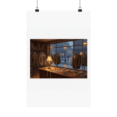 The Tailor's Window — Poster — 12″ x 18″ view