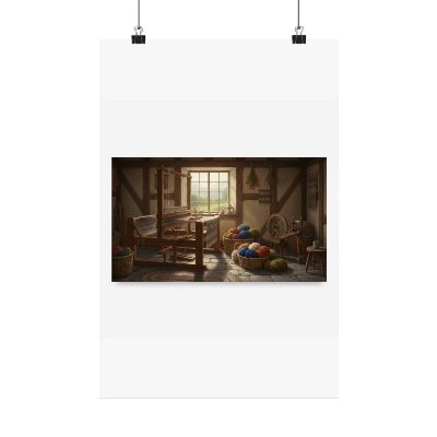 Weaver's Cottage — Poster — 12″ x 18″ view
