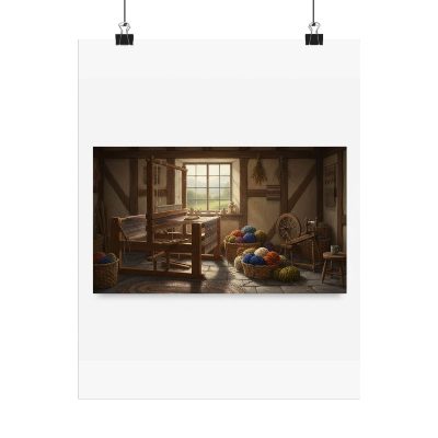 Weaver's Cottage — Poster — 11″ x 14″ view