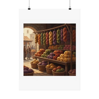 Wool Market — Poster