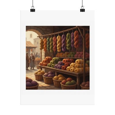 Wool Market — Poster — 11″ x 14″ view