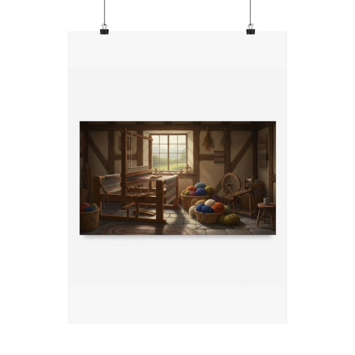 Weaver's Cottage — Poster